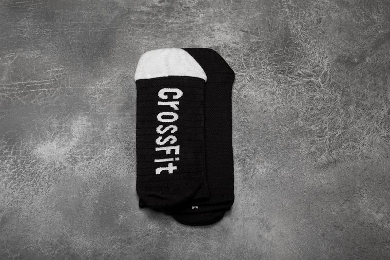 White / Black Nobull LOW (CROSSFIT) Women's Socks | CA Y2306X